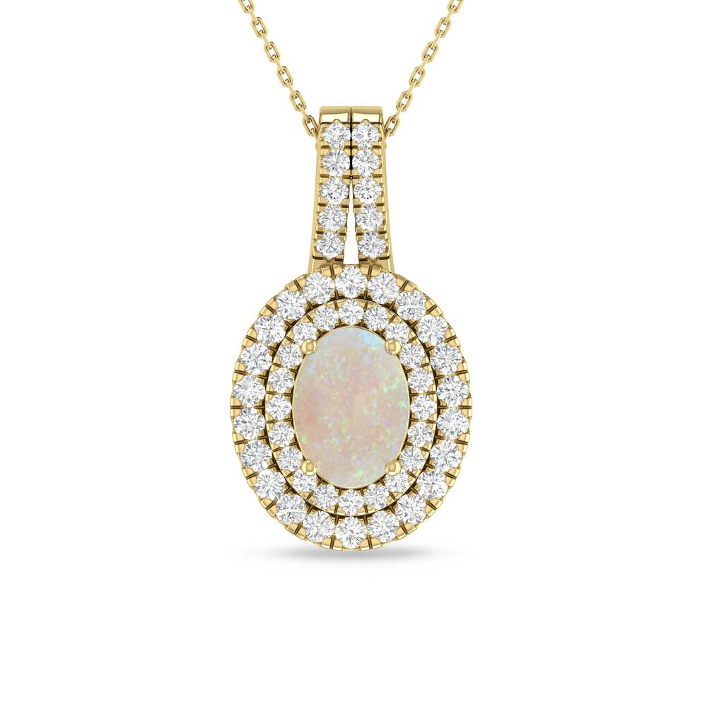 Yellow Gold - Opal