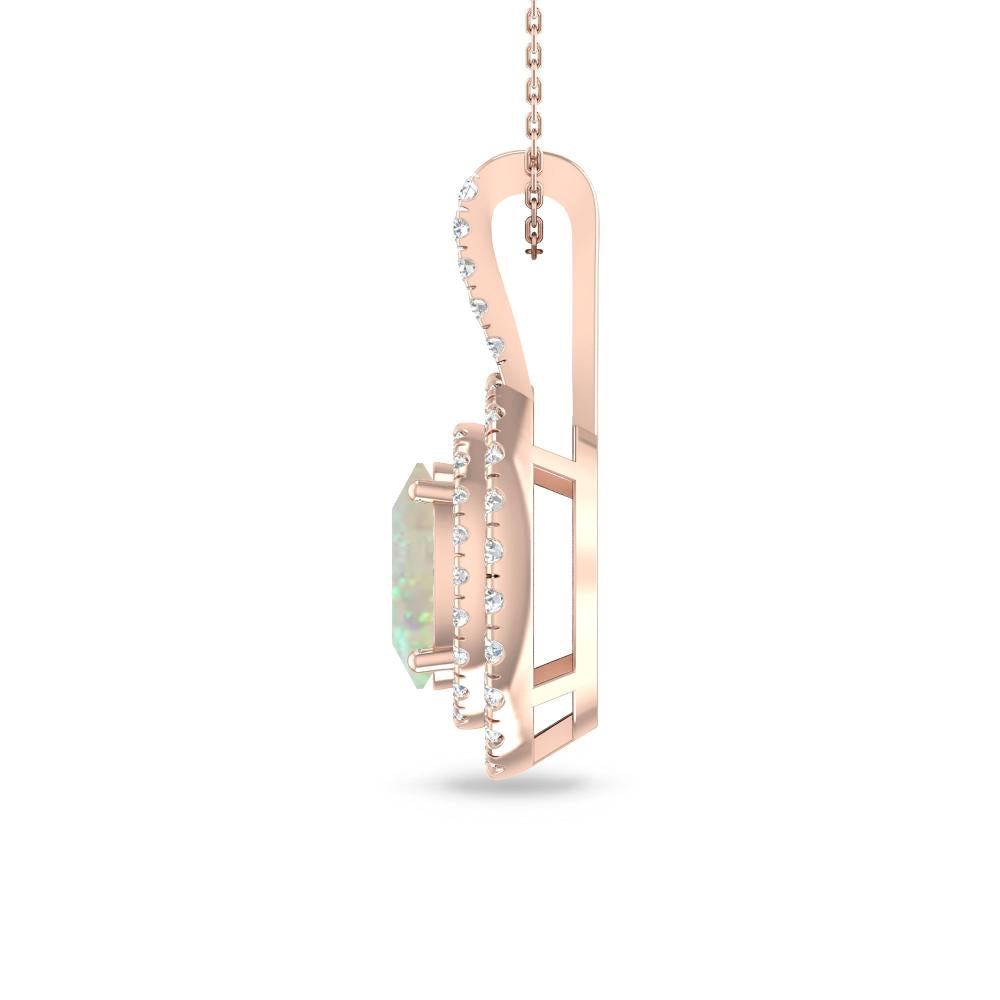 Rose Gold - Opal