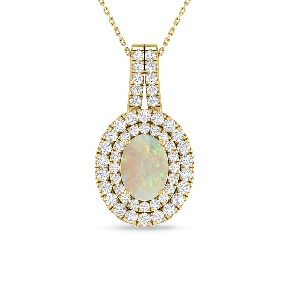 Yellow Gold - Opal