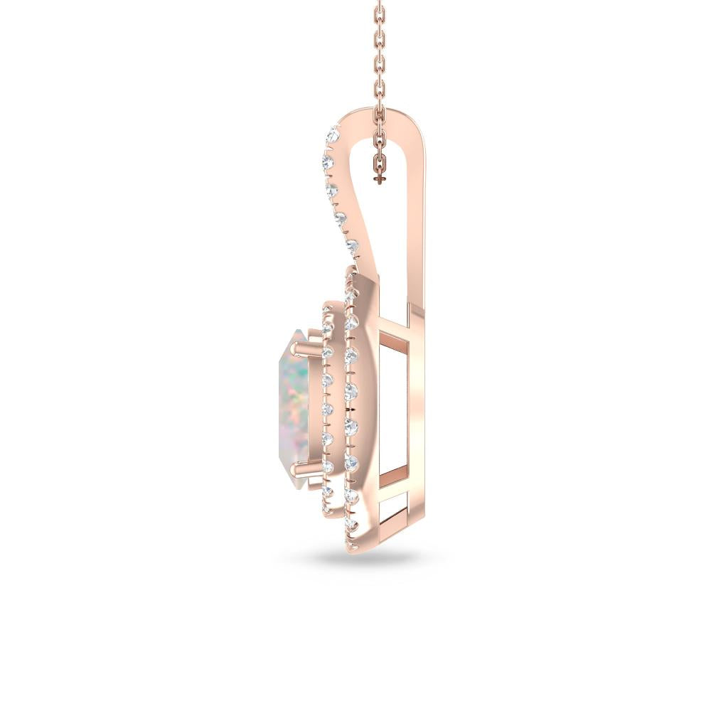 Rose Gold - Opal