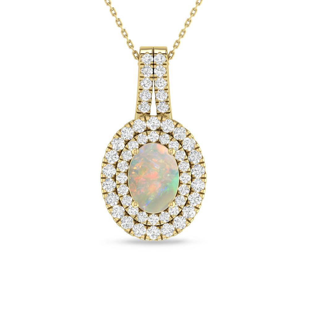 Yellow Gold - Opal