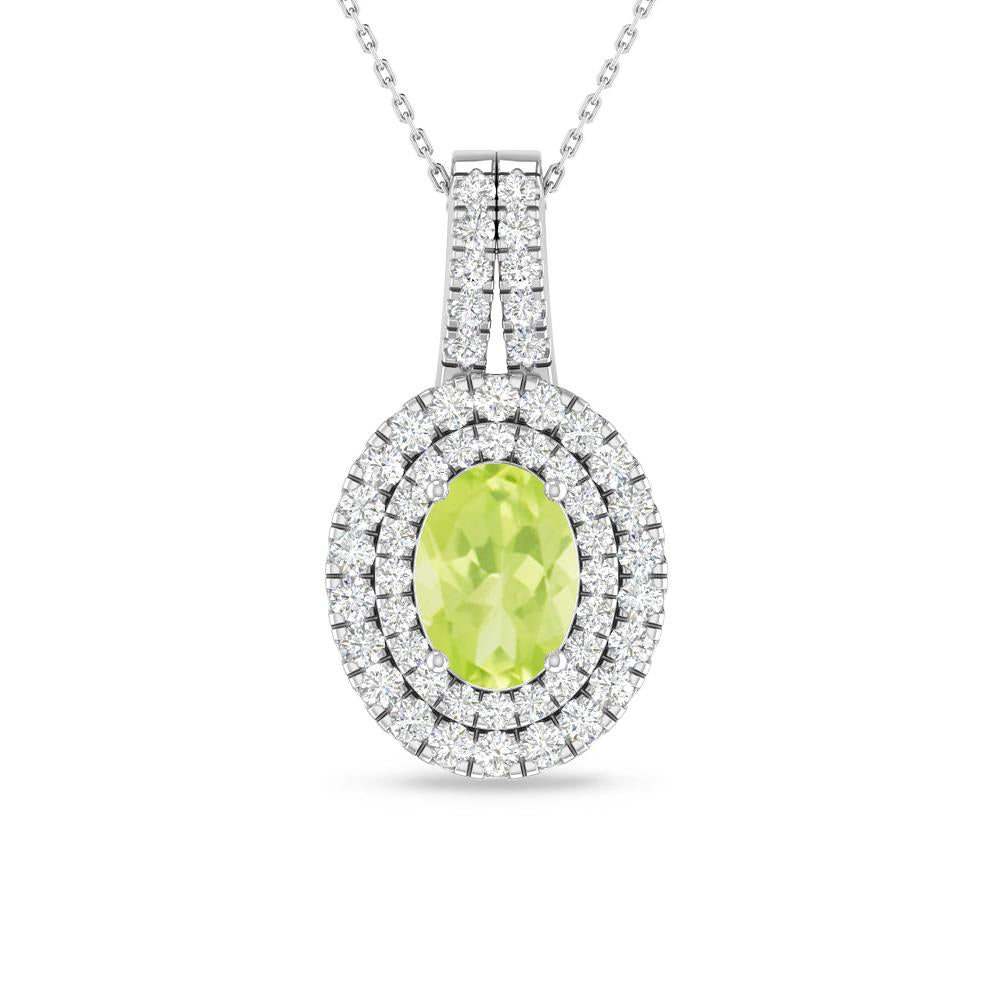 White Gold - Peridot