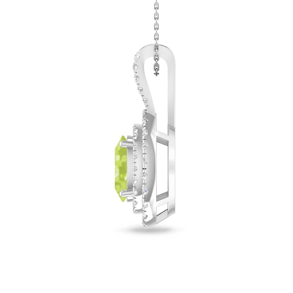 White Gold - Peridot
