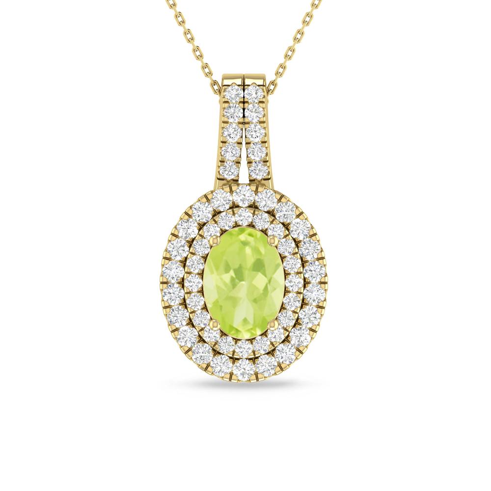 Yellow Gold - Peridot