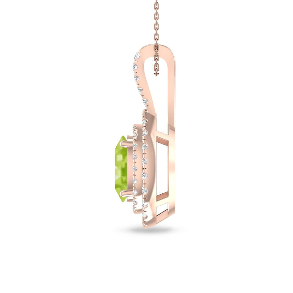 Rose Gold - Peridot