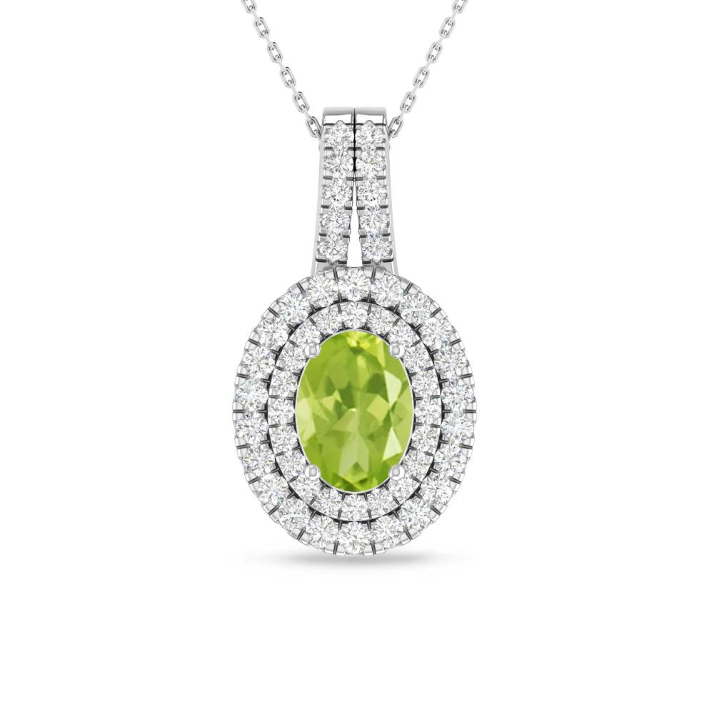 White Gold - Peridot
