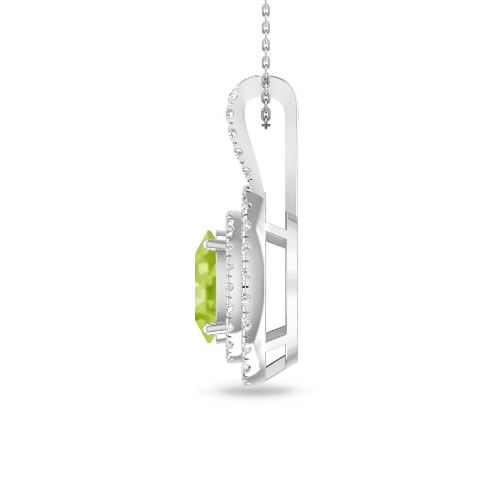 White Gold - Peridot