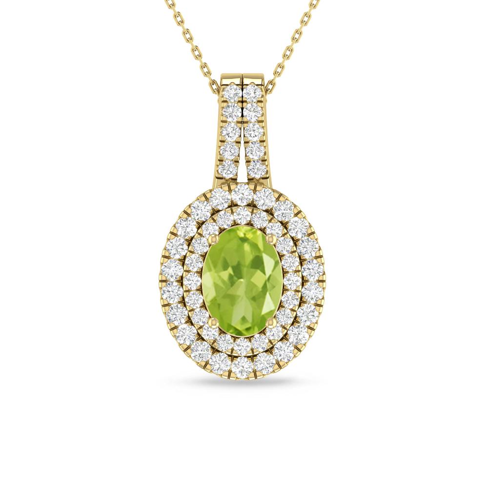 Yellow Gold - Peridot