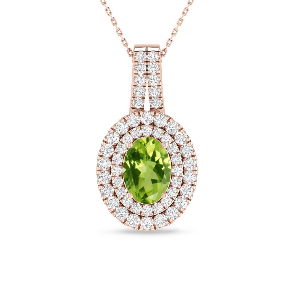 Rose Gold - Peridot