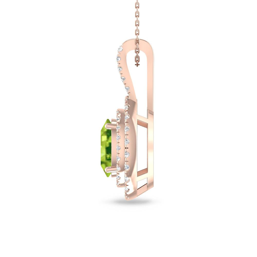 Rose Gold - Peridot