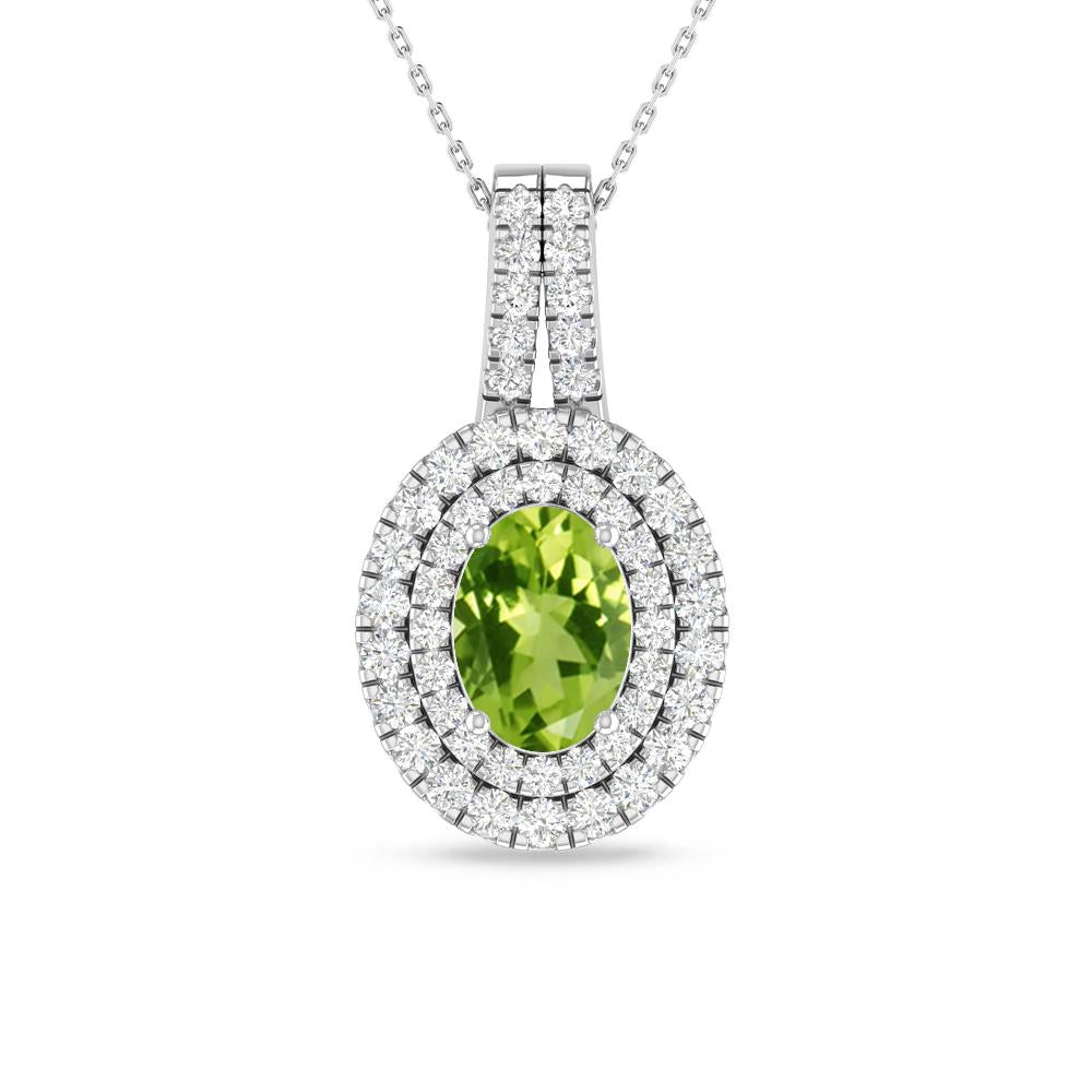 White Gold - Peridot