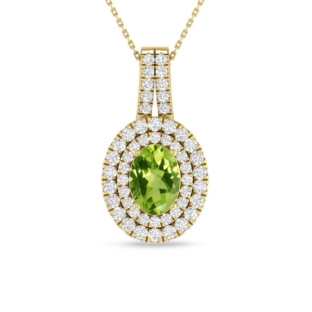 Yellow Gold - Peridot