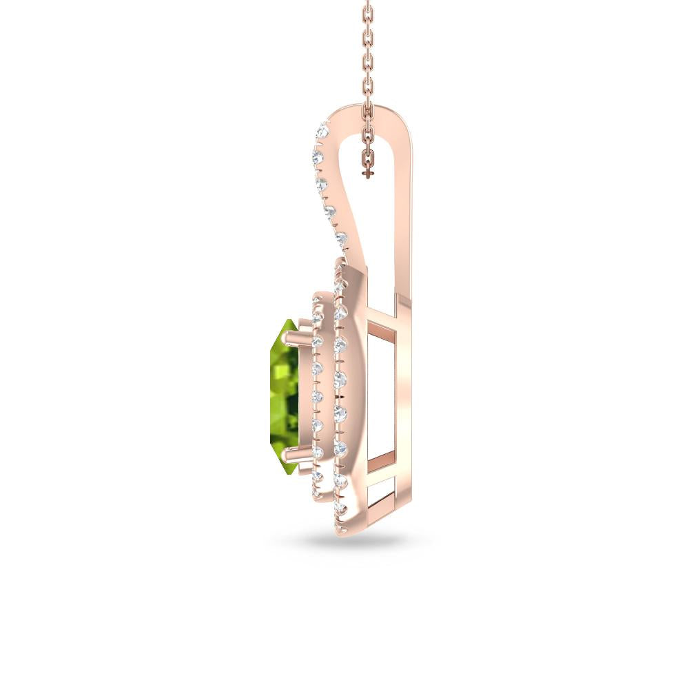 Rose Gold - Peridot