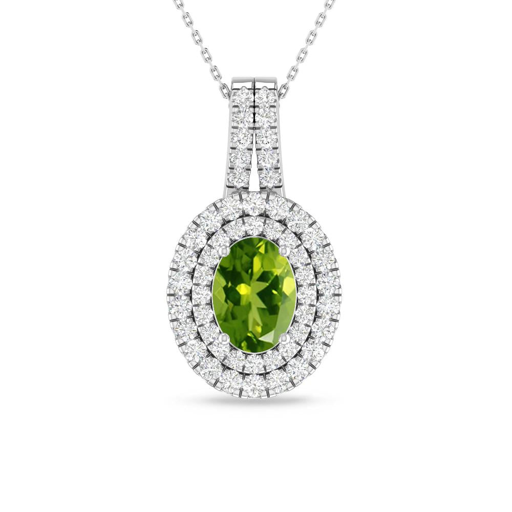 White Gold - Peridot