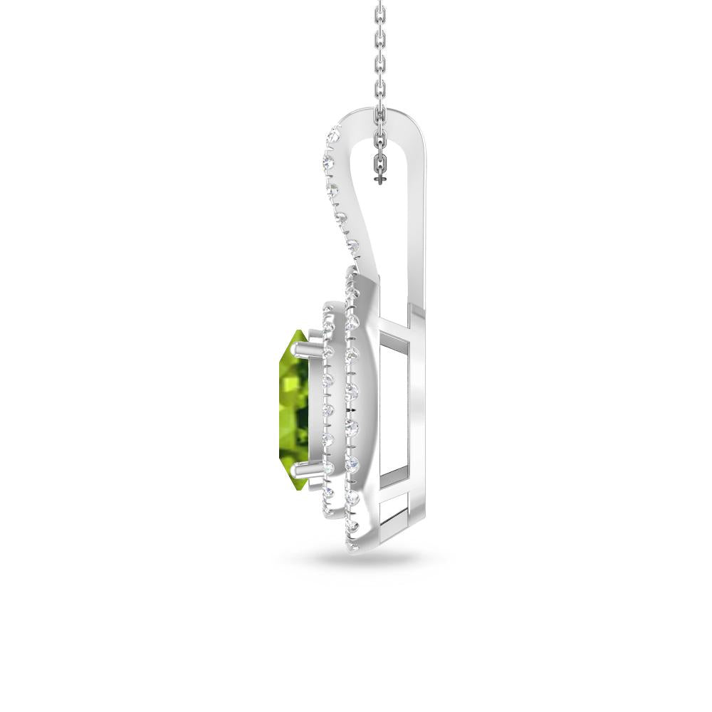 White Gold - Peridot