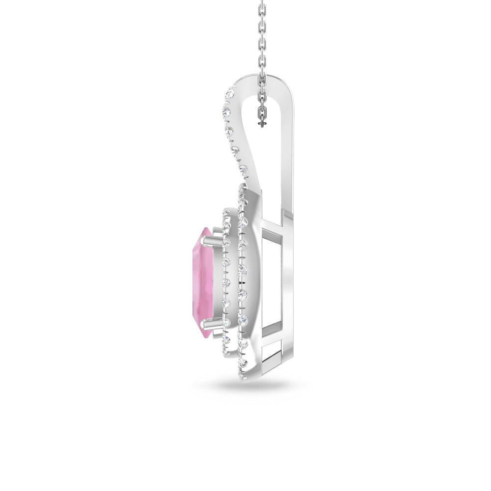 White Gold - Pink Tourmaline