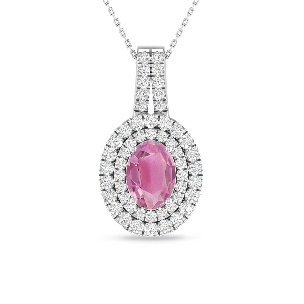White Gold - Pink Tourmaline