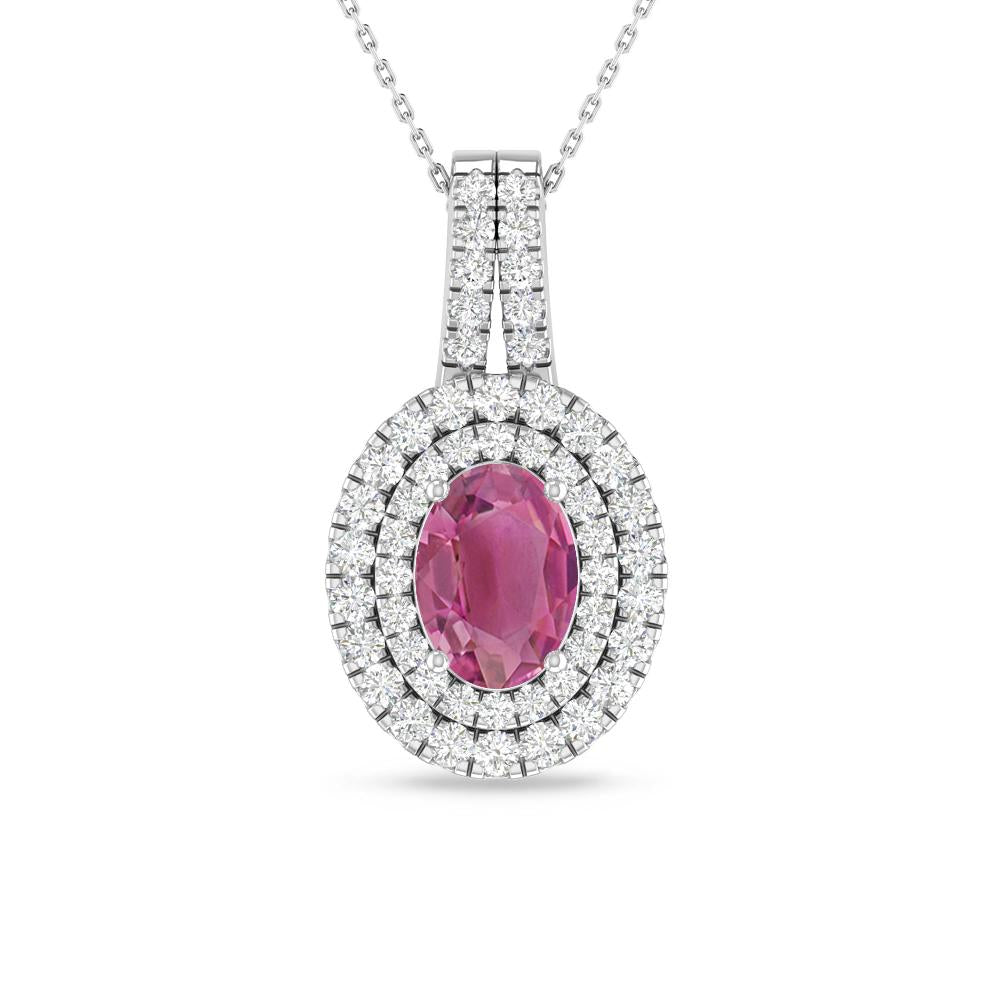White Gold - Pink Tourmaline