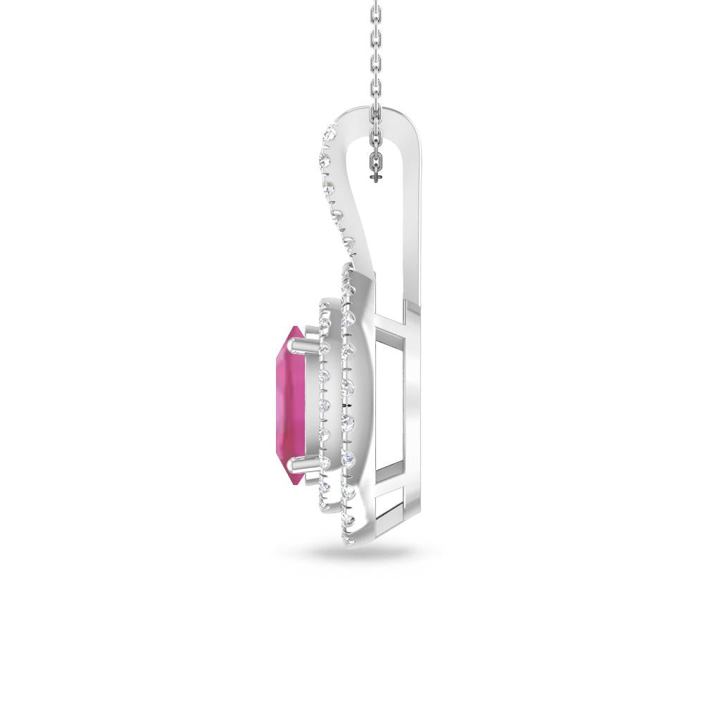 White Gold - Pink Tourmaline
