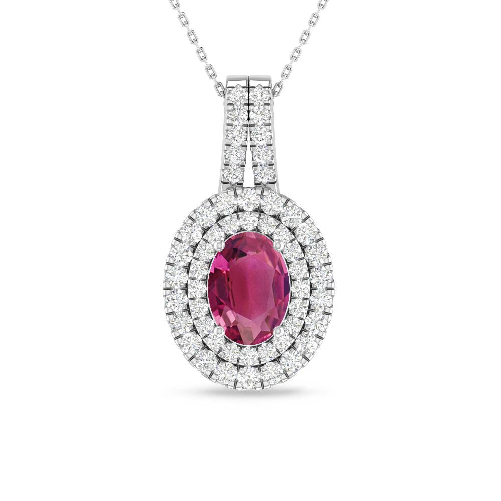 White Gold - Pink Tourmaline