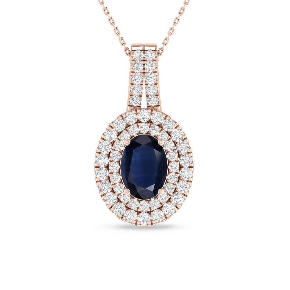 Rose Gold - Sapphire