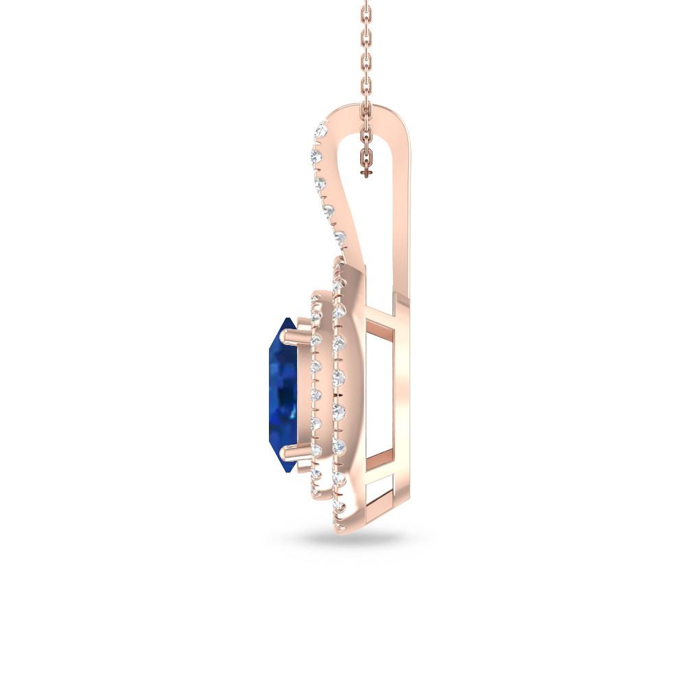Rose Gold - Sapphire