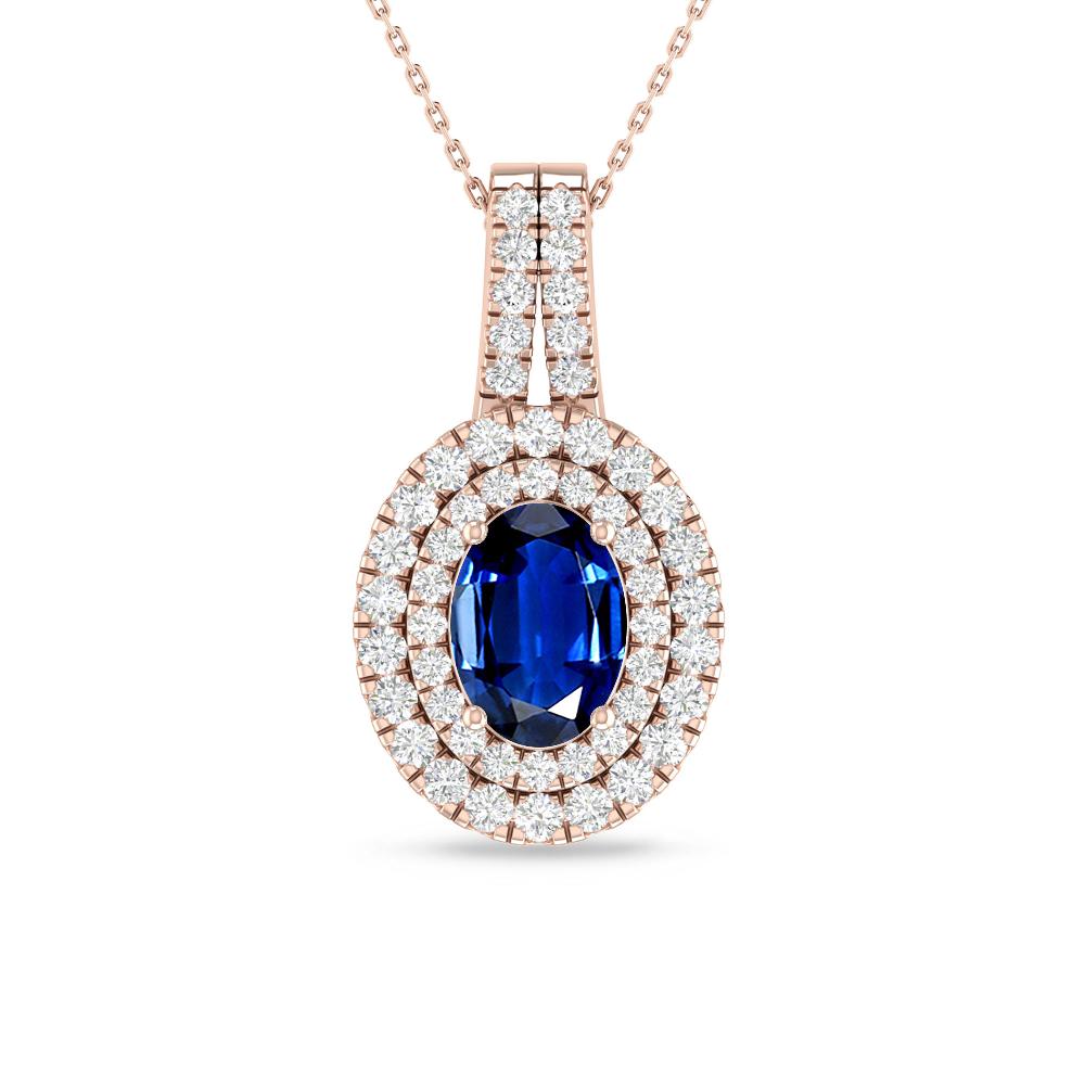 Rose Gold - Sapphire