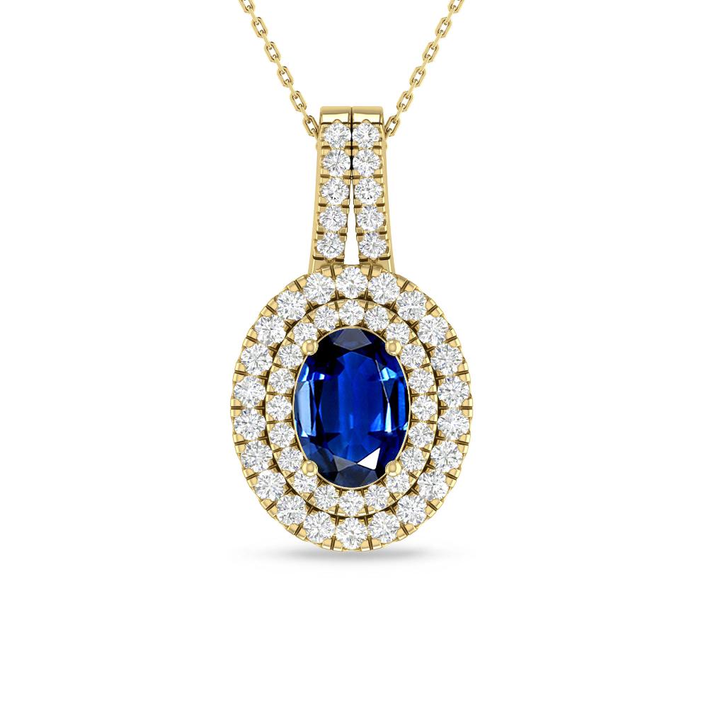 Yellow Gold - Sapphire