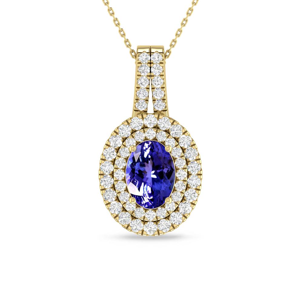 Yellow Gold - Tanzanite