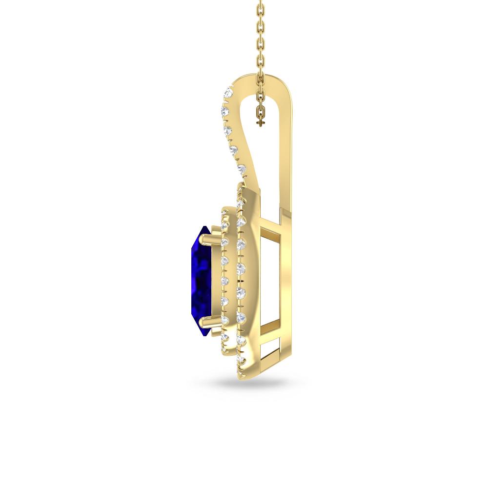 Yellow Gold - Tanzanite