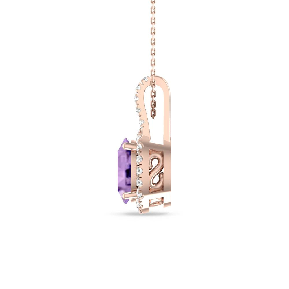 Rose Gold - Amethyst