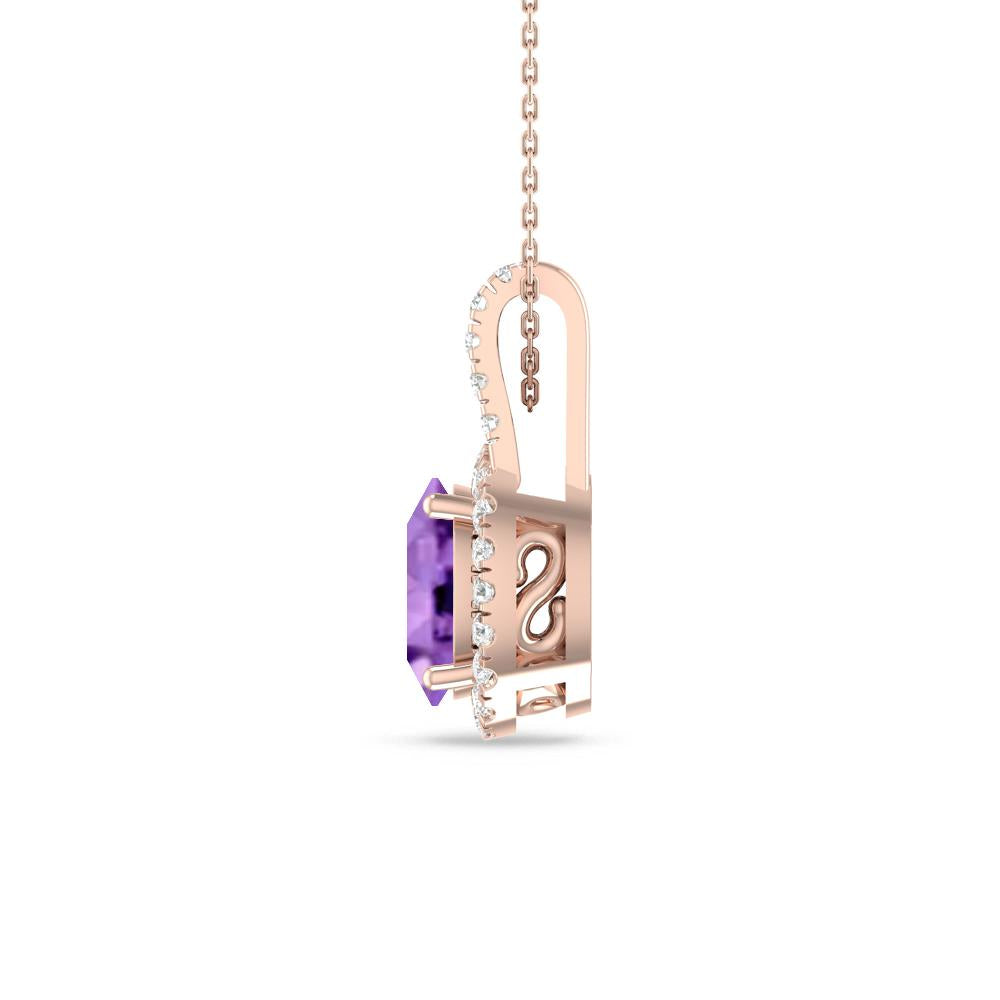 Rose Gold - Amethyst