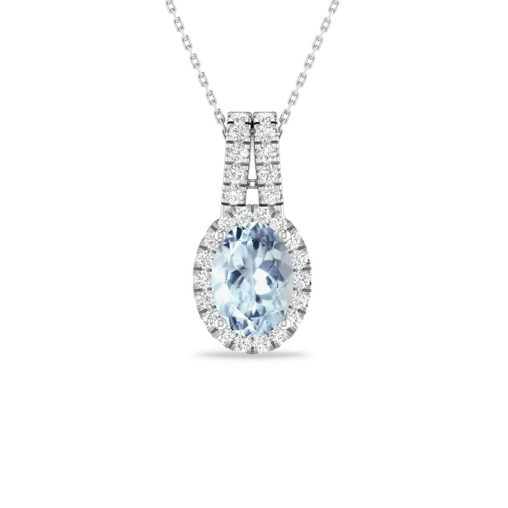 White Gold - Aquamarine