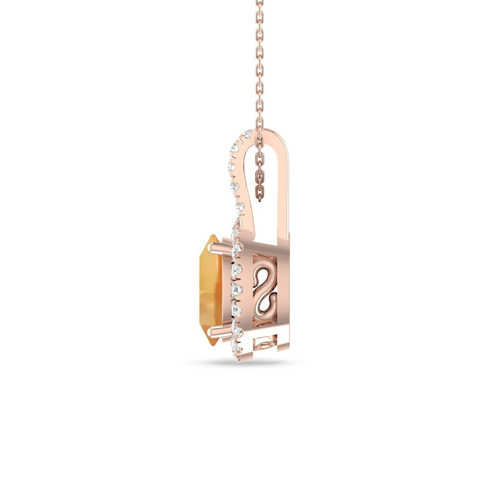Rose Gold - Citrine