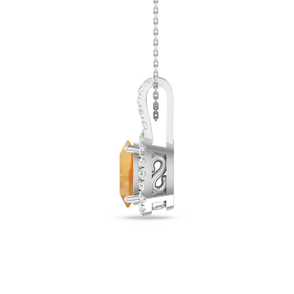 White Gold - Citrine