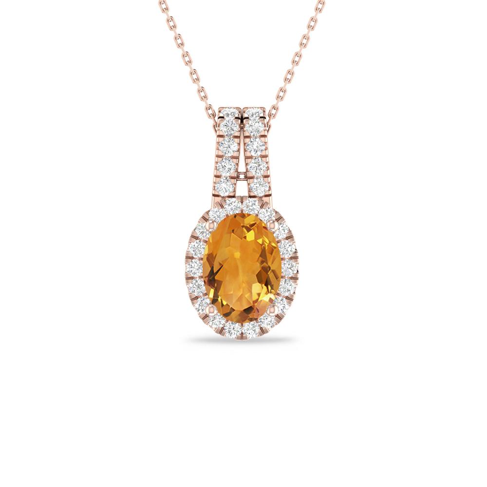 Rose Gold - Citrine