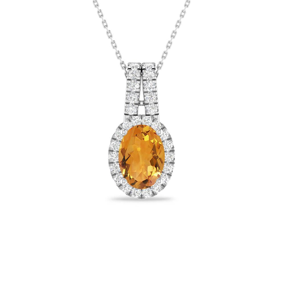 White Gold - Citrine