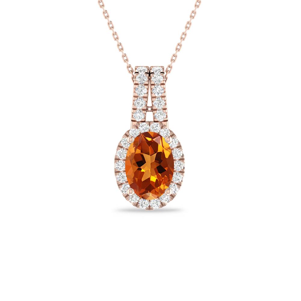 Rose Gold - Citrine