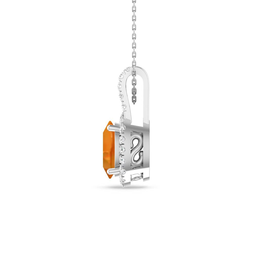 White Gold - Citrine