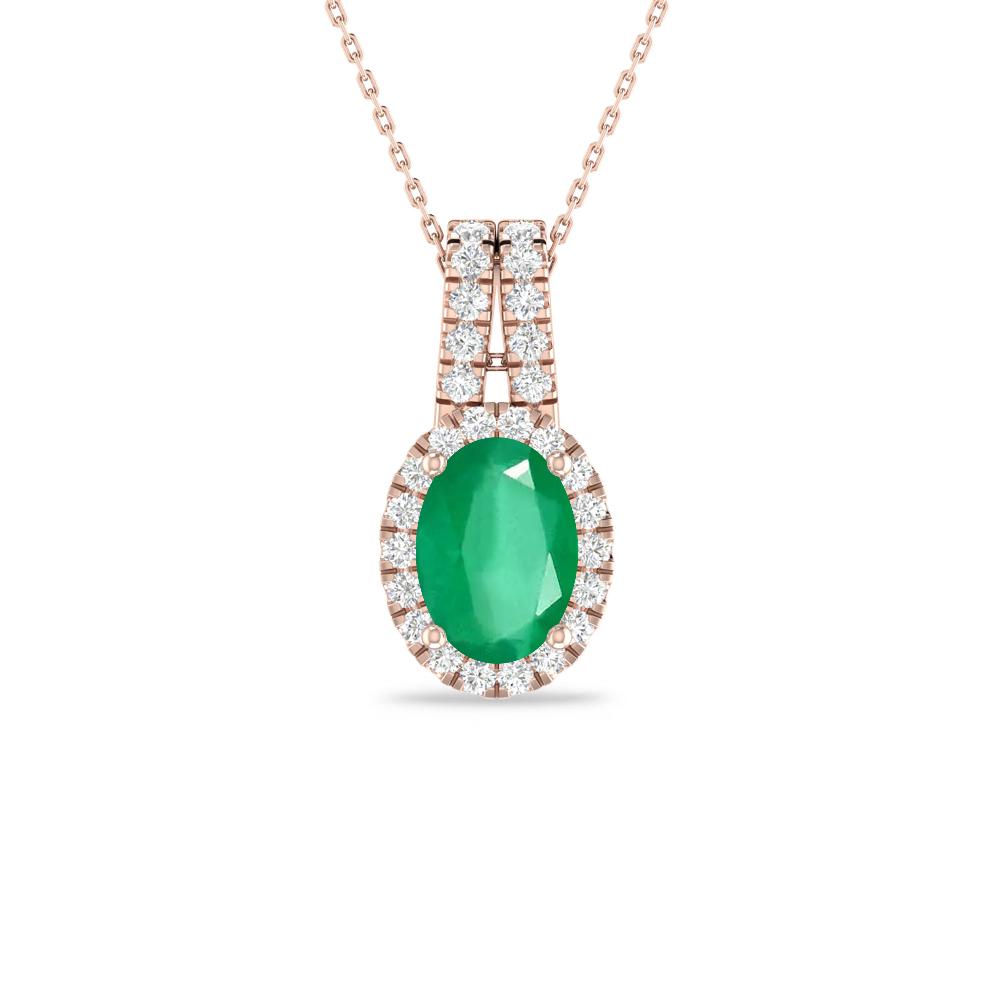 Rose Gold - Emerald