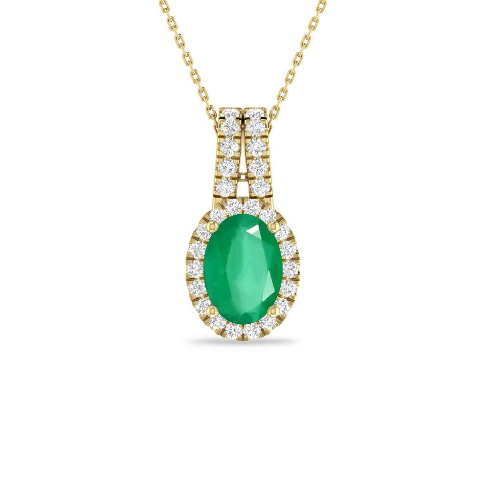Yellow Gold - Emerald