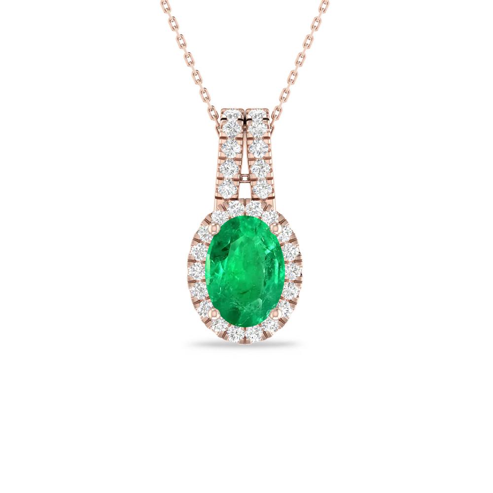 Rose Gold - Emerald