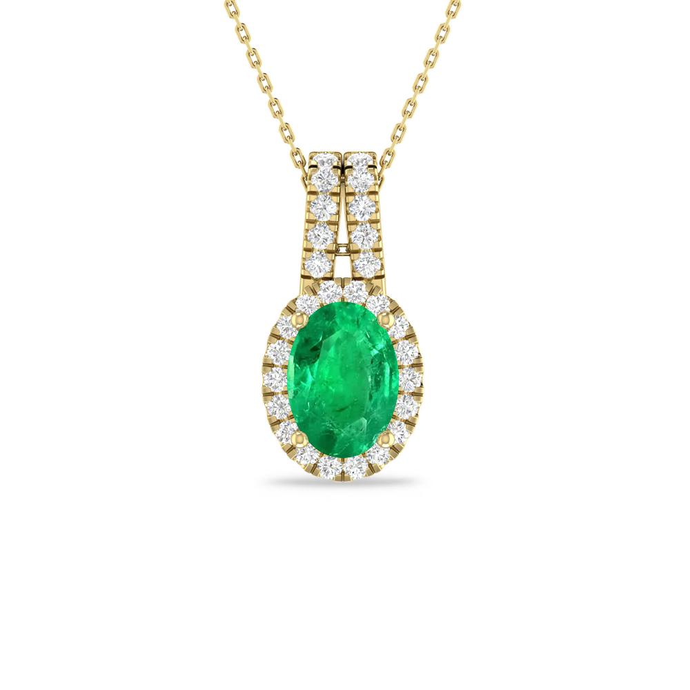 Yellow Gold - Emerald