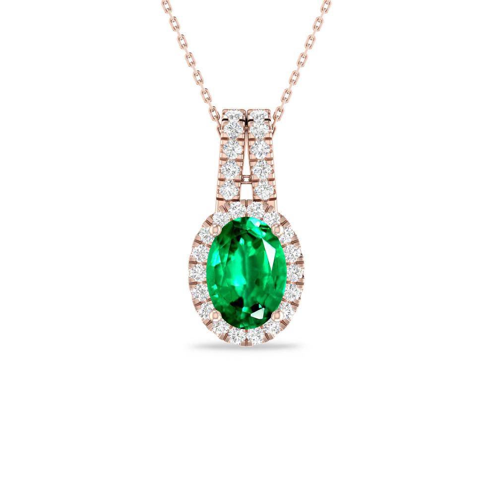 Rose Gold - Emerald