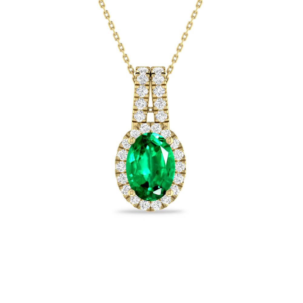 Yellow Gold - Emerald