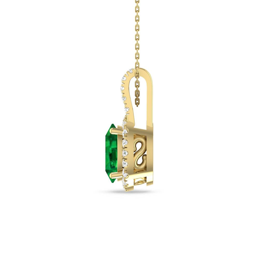 Yellow Gold - Emerald