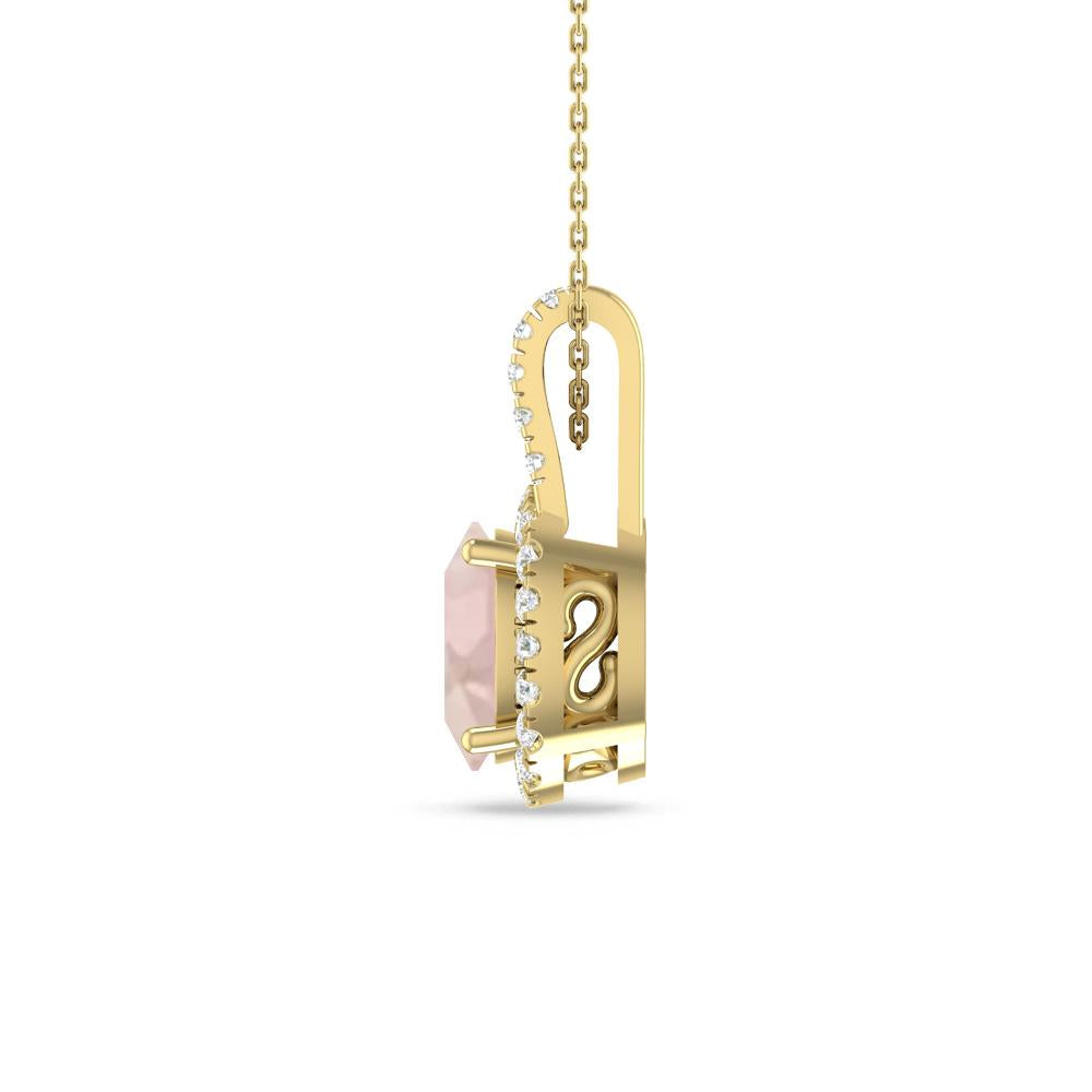 Yellow Gold - Morganite