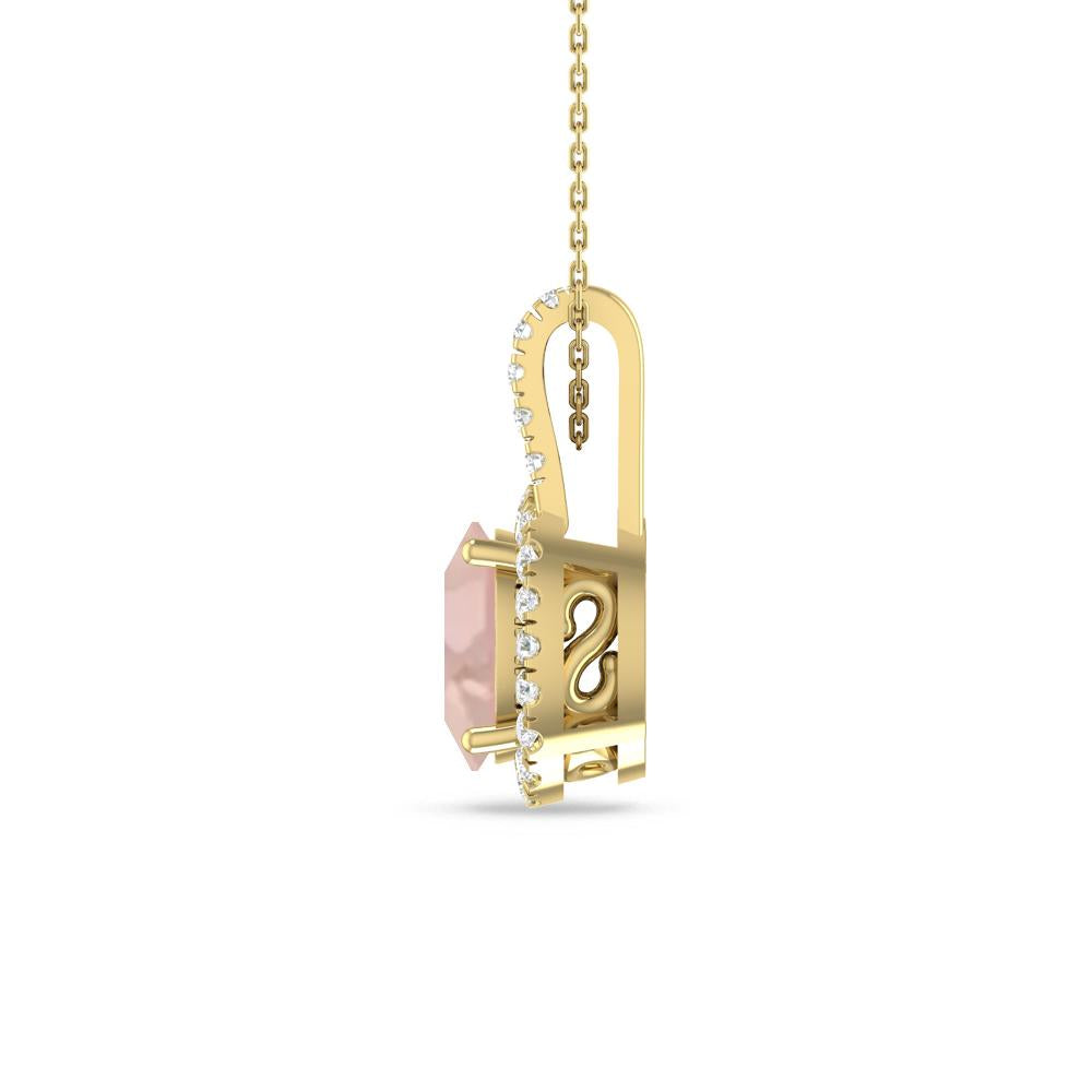 Yellow Gold - Morganite