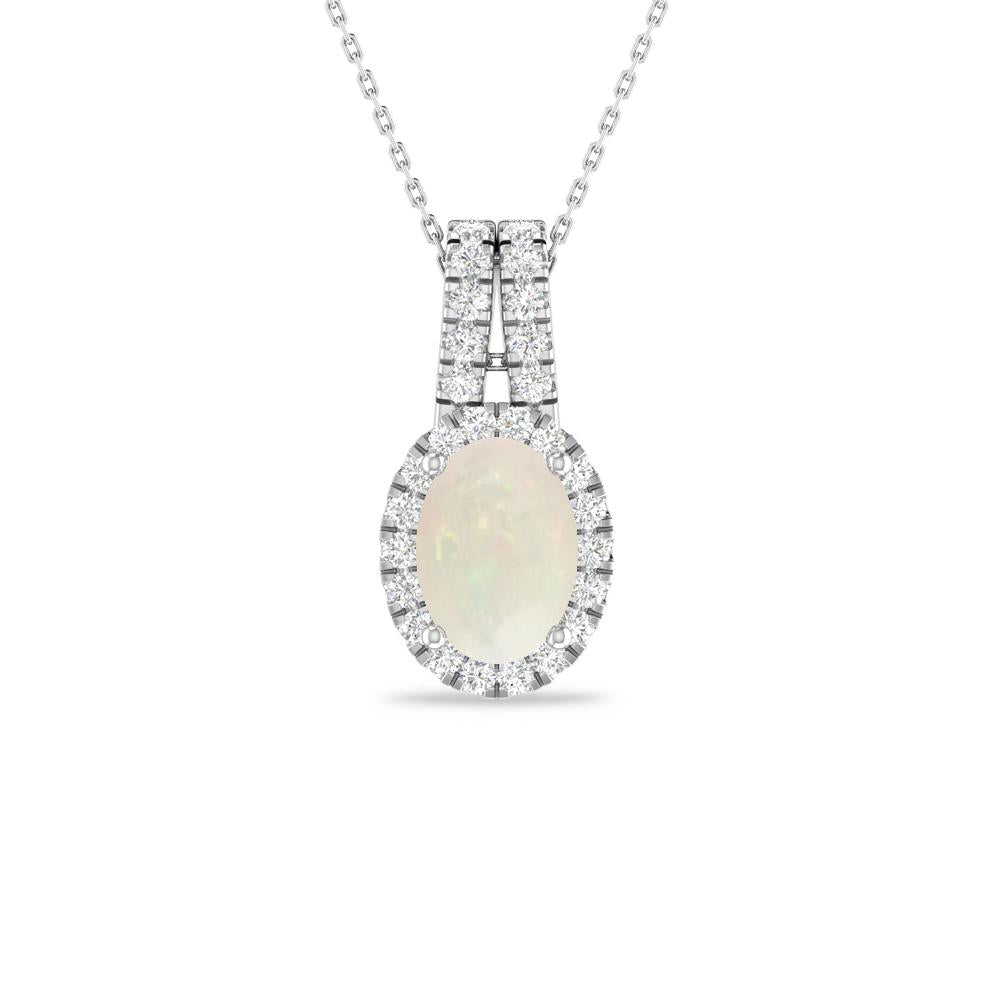 White Gold - Opal