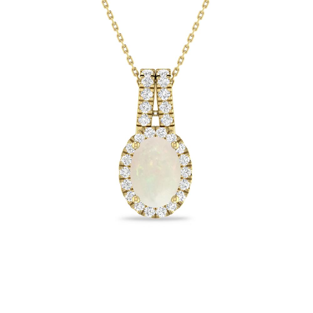 Yellow Gold - Opal